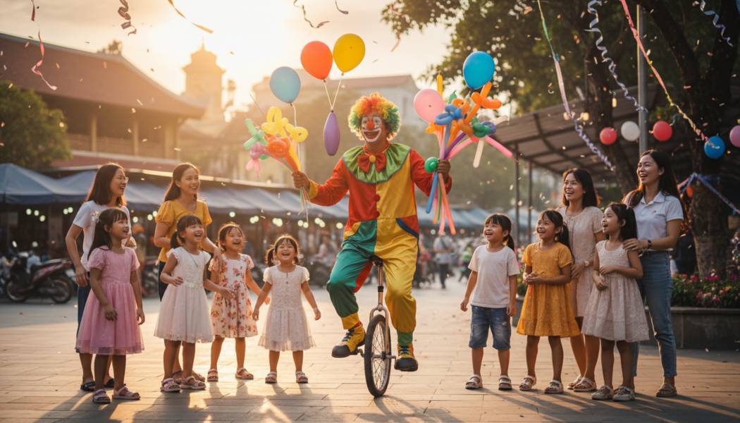 Dịch Vụ Thuê Chú Hề Tổ Chức Sinh Nhật Tại Quận 6. Ảnh 2